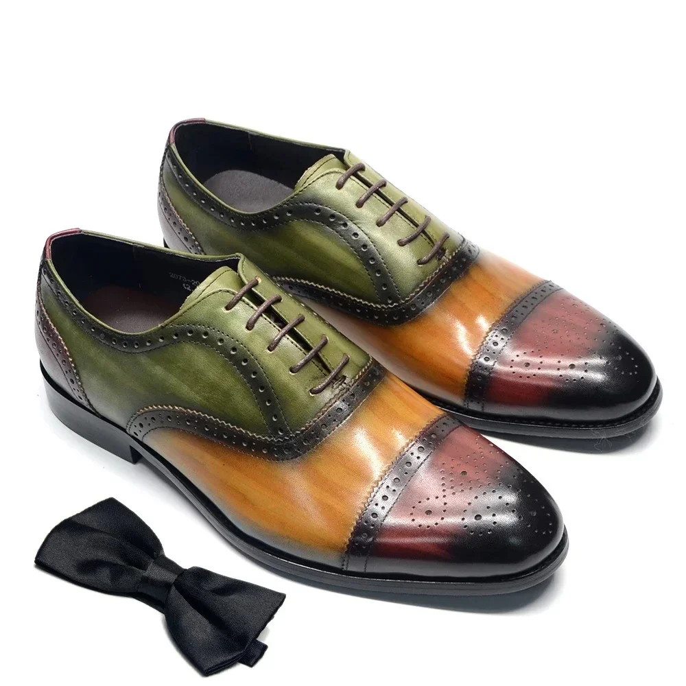  Oxfords Lace-up Brogue Wedding