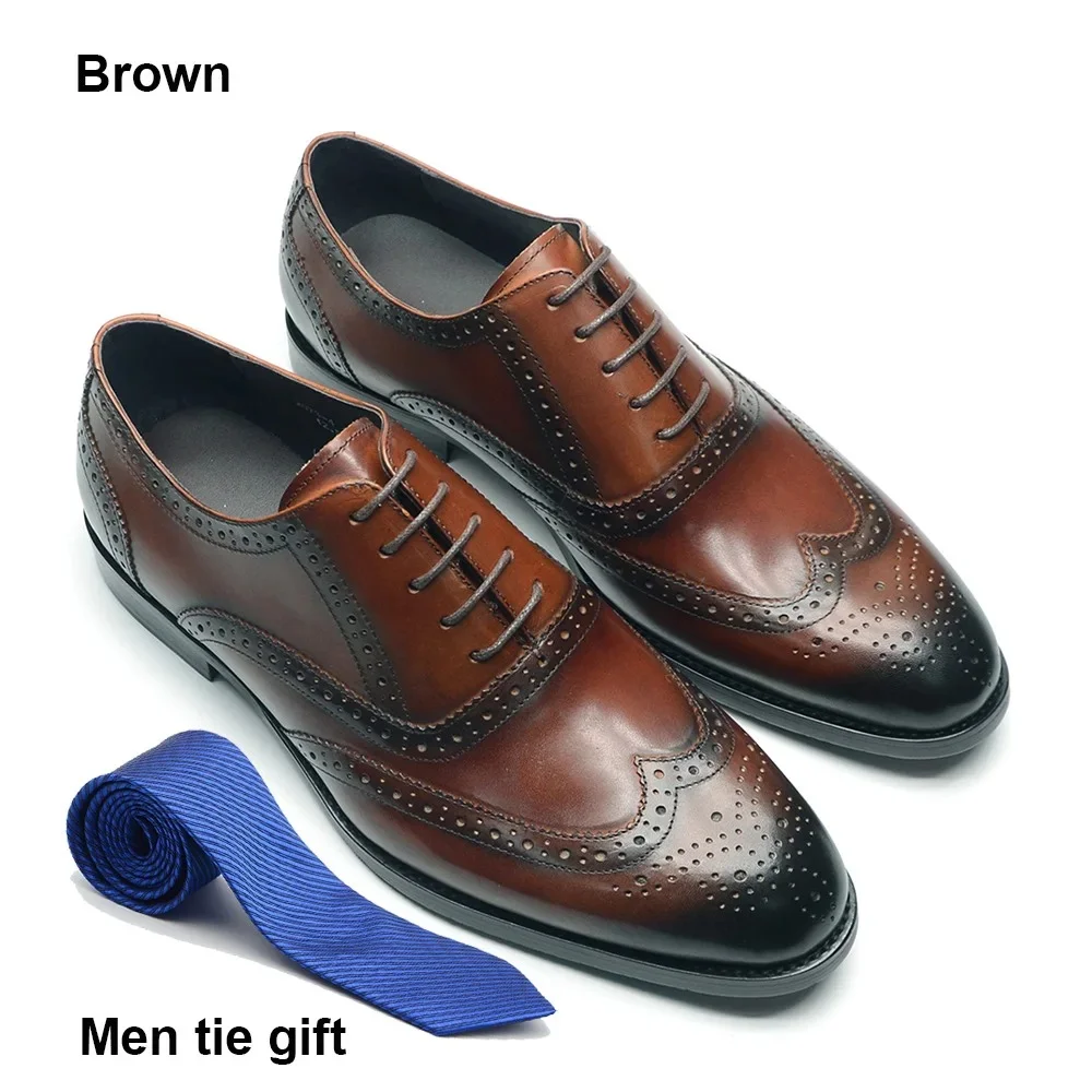 Brogue Wingtip Toe Oxford